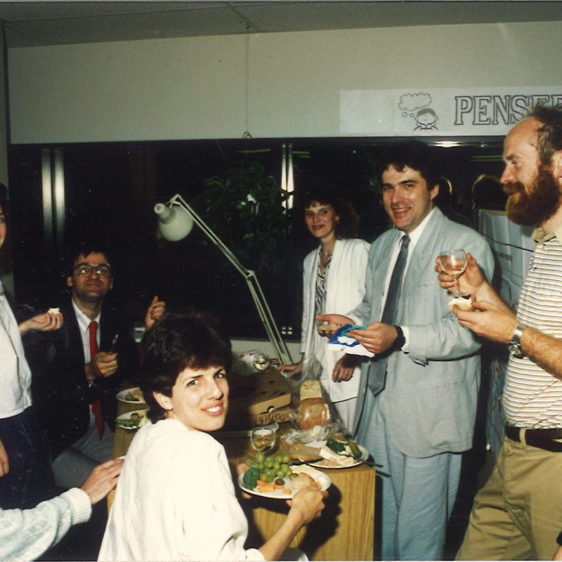 Inauguration de bureaux de l’UQCN dans les années 1990