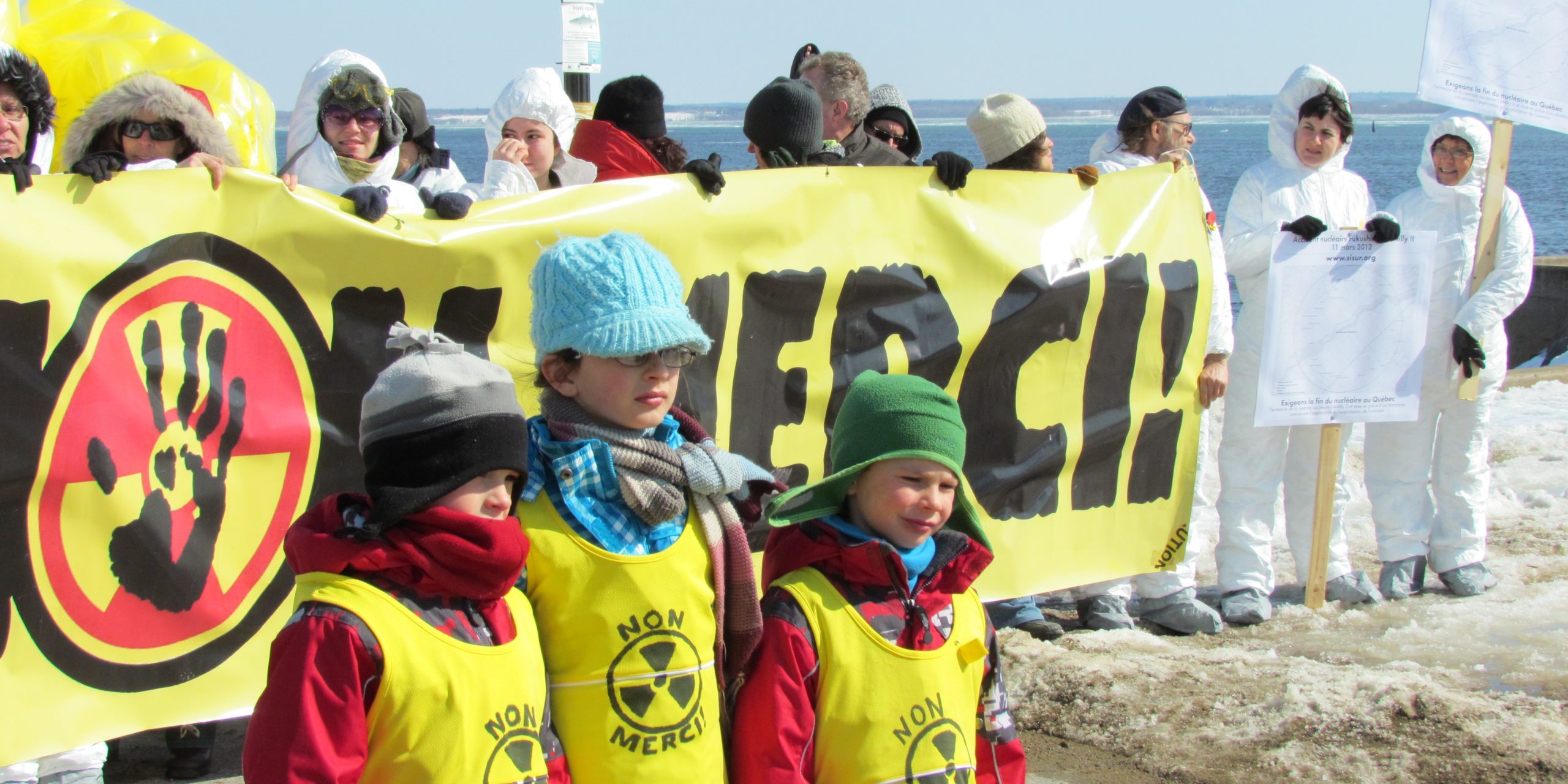 Action pour la fermeture de la centrale Gentilly 2, 2012