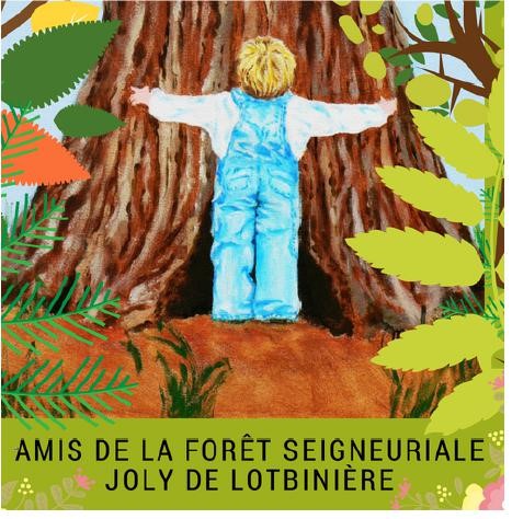 Logo des amis de la Forêt seigneuriale Holy de Lotbinière
