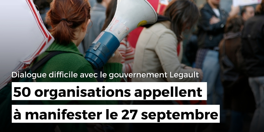 Dialogue difficile avec le gouvernement Legault sur la transition sociale et environnementale : 50 organisations appellent à manifester le 27 septembre