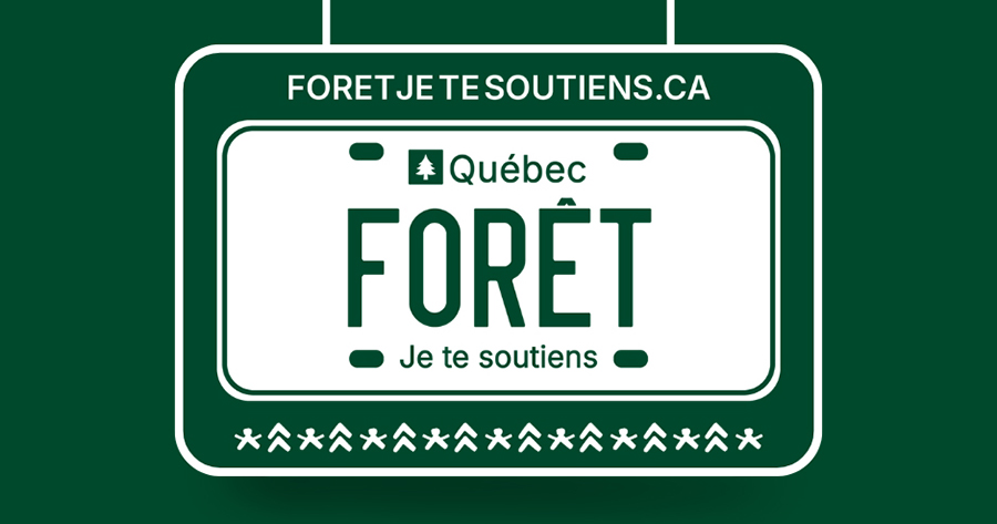 « Forêt, je te soutiens » Sur ton balcon ou ton gazon, affiche ton affection !