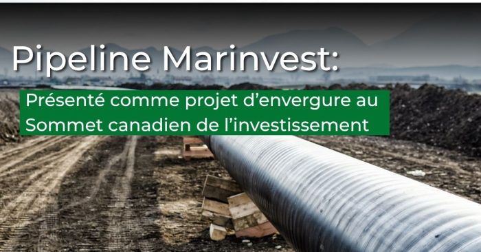 Marinvest Energy : La population du Québec toujours dans le noir pendant qu’Ottawa courtise déjà les investisseurs étrangers